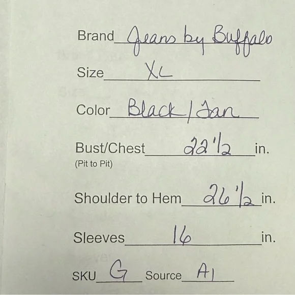 Jeans by Buffalo Floral Tunic Top XL Black Sheer Long Sleeve Boho Chic - Picture 8 of 8